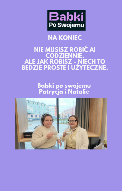 Nie musisz robić AI codziennie